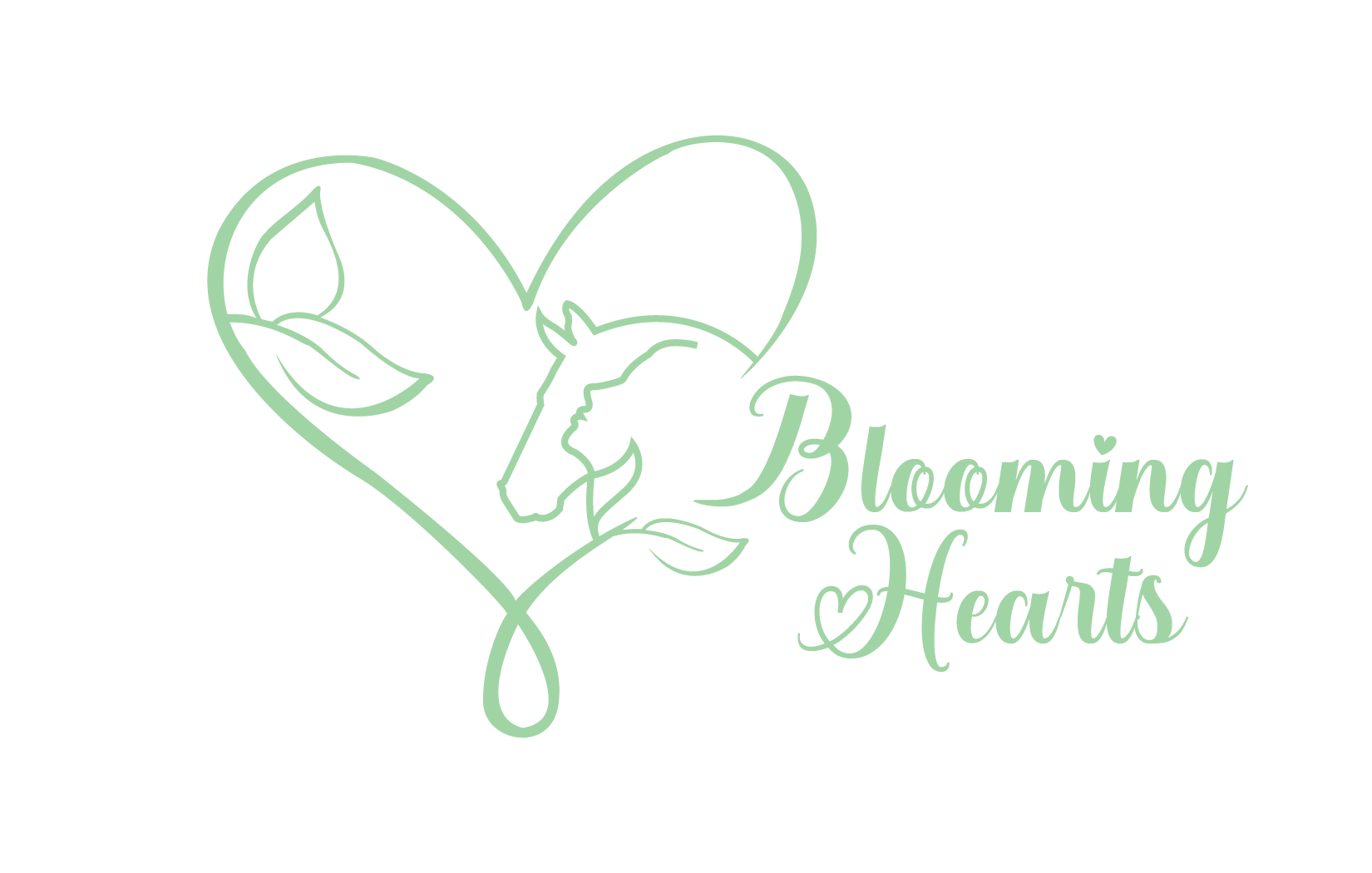 Blooming Hearts logo